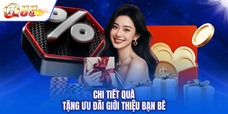 Chi tiết quà tặng ưu đãi giới thiệu bạn bè