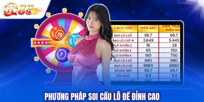 Phương pháp soi cầu lô đề đỉnh cao